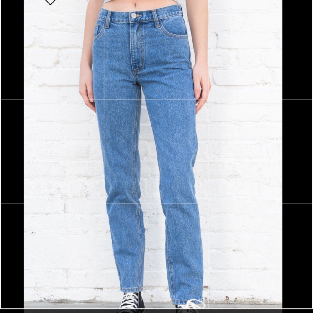 Carly light wash jeans Brandy Melville